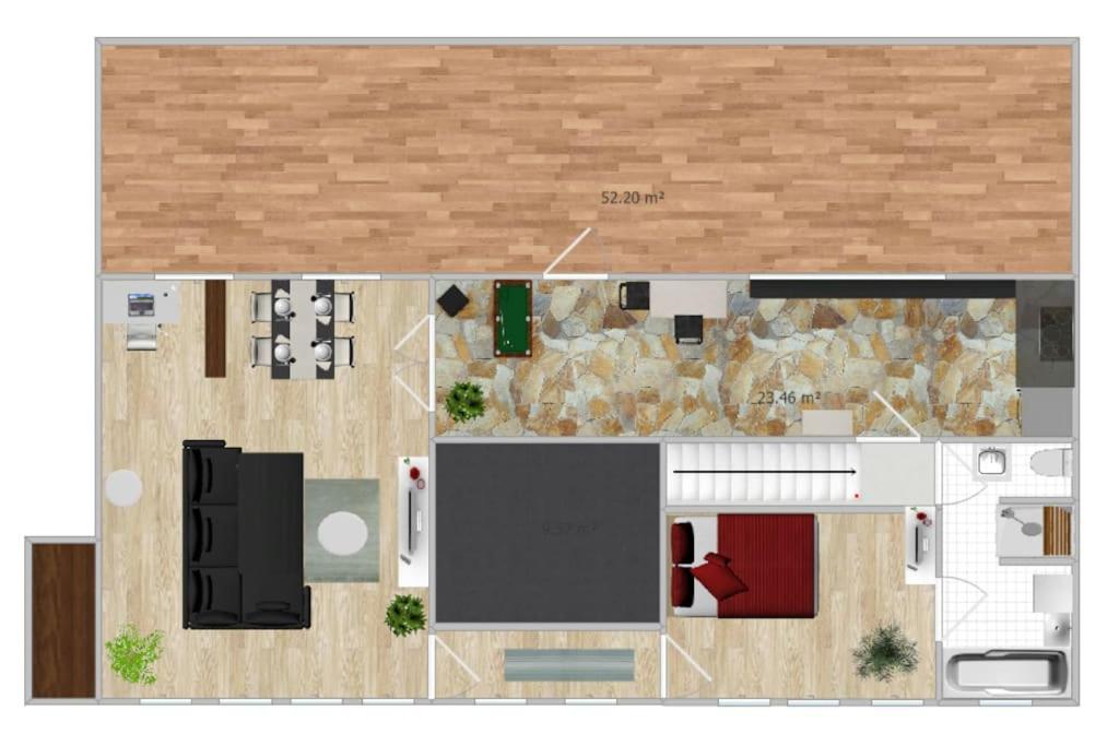 Design-Penthouse In Toplage! Франкфурт-на-Майні Екстер'єр фото